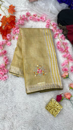 Special Cotton Silk Base Sarees with Karigari Threadwork