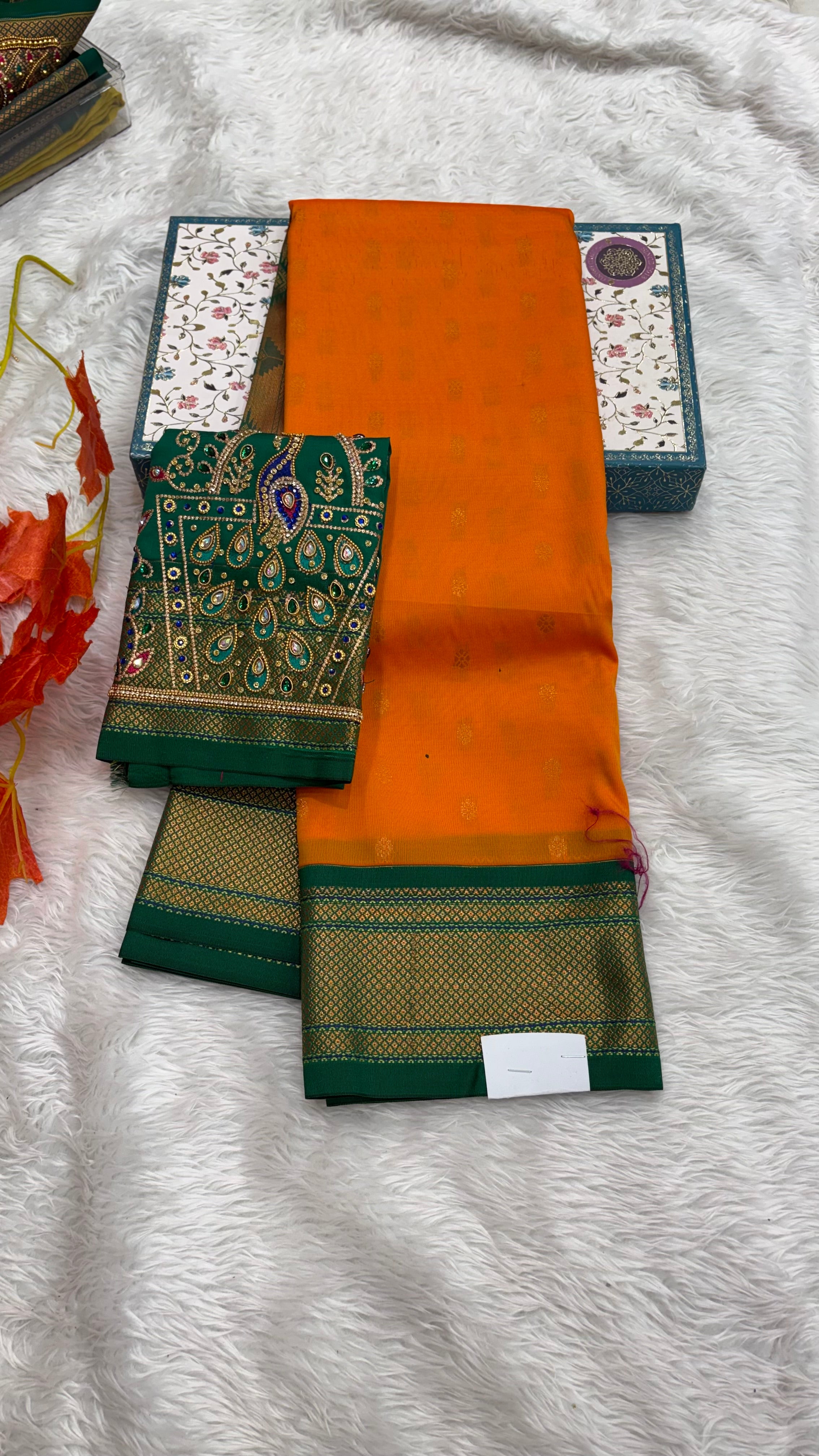 Semi Silk Pure Kalanjali Paithani