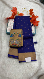 Trending Kalanjali Paithani With work Paithani Blouse