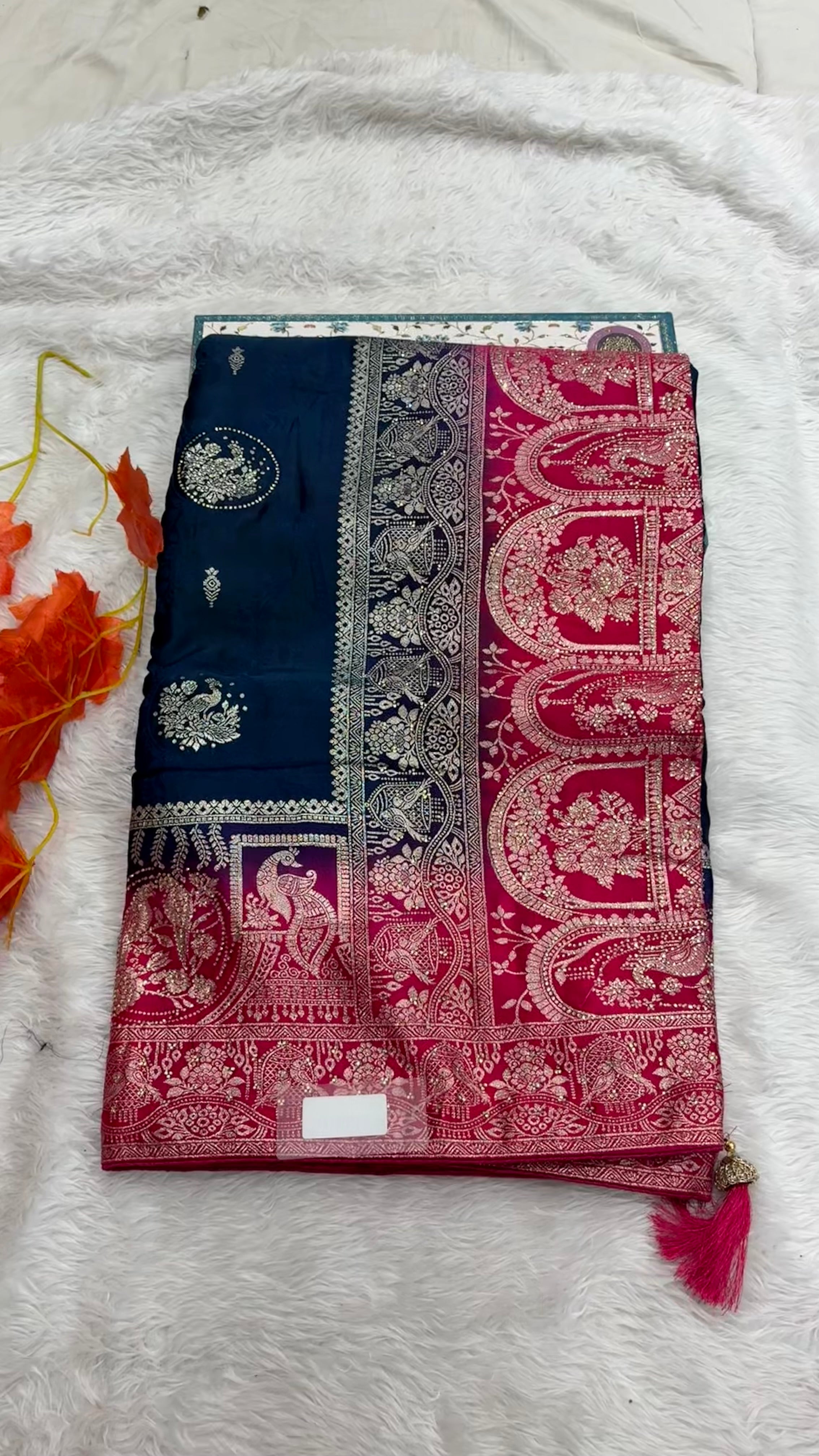 Rajwadi Satin Silk Sarees