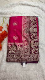 Rajwadi Satin Silk Sarees