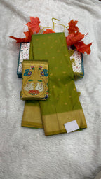 Trending Kalanjali Paithani With work Paithani Blouse