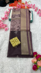 Soft Maheshwari Base Cotton Silk Sare