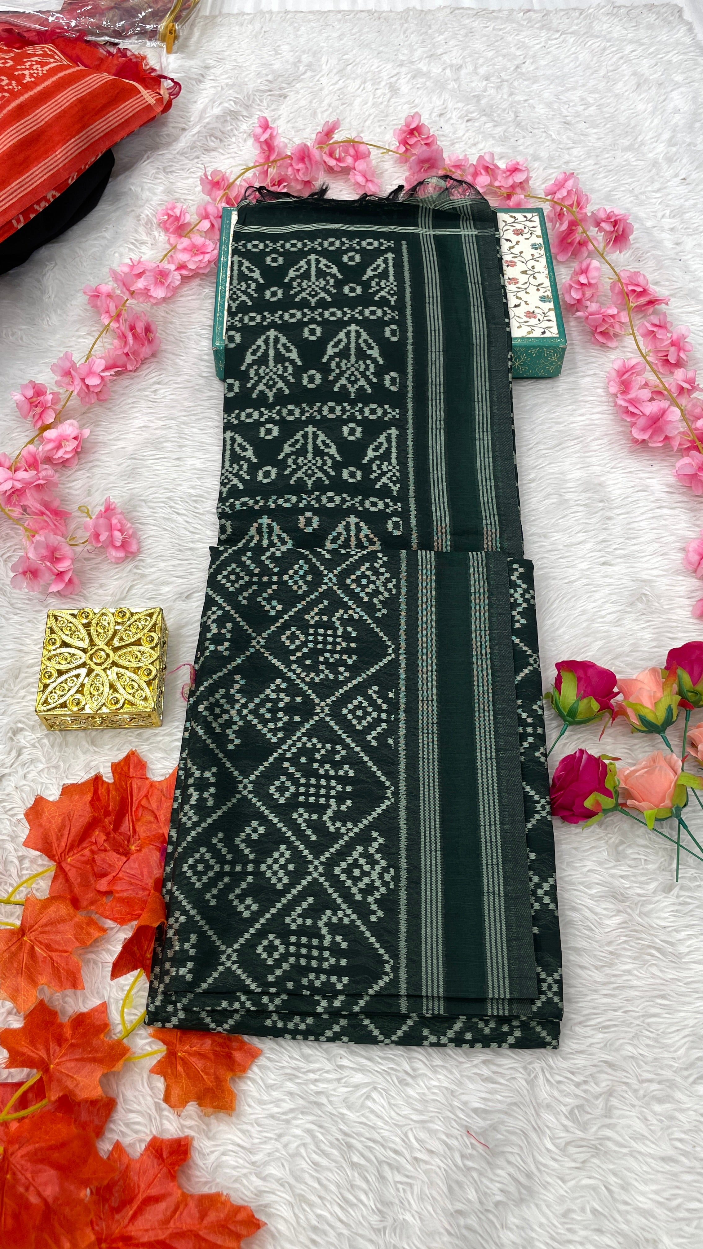 Maheswari Cotton Base Soft Office use Sarees