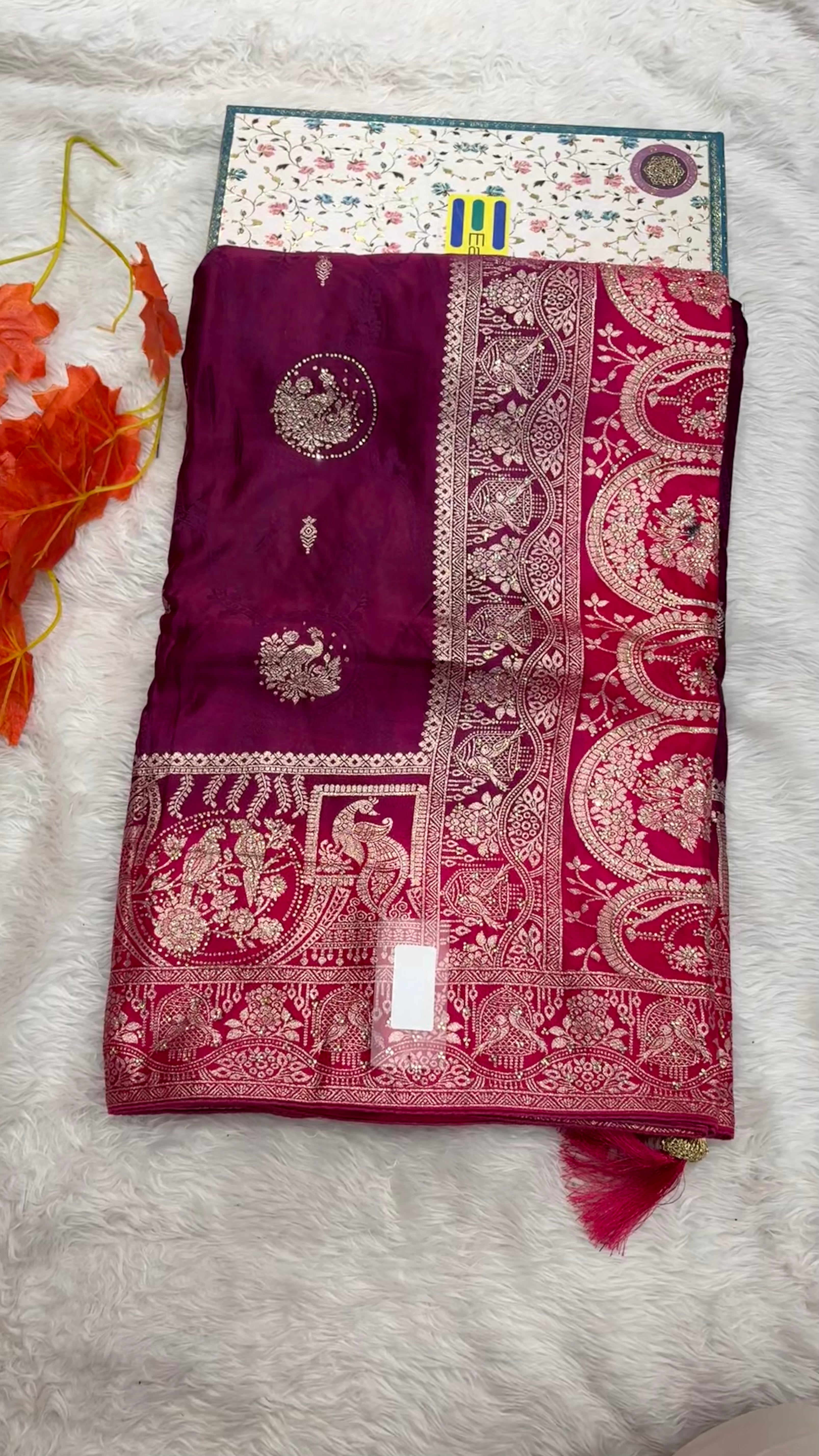 Rajwadi Satin Silk Sarees