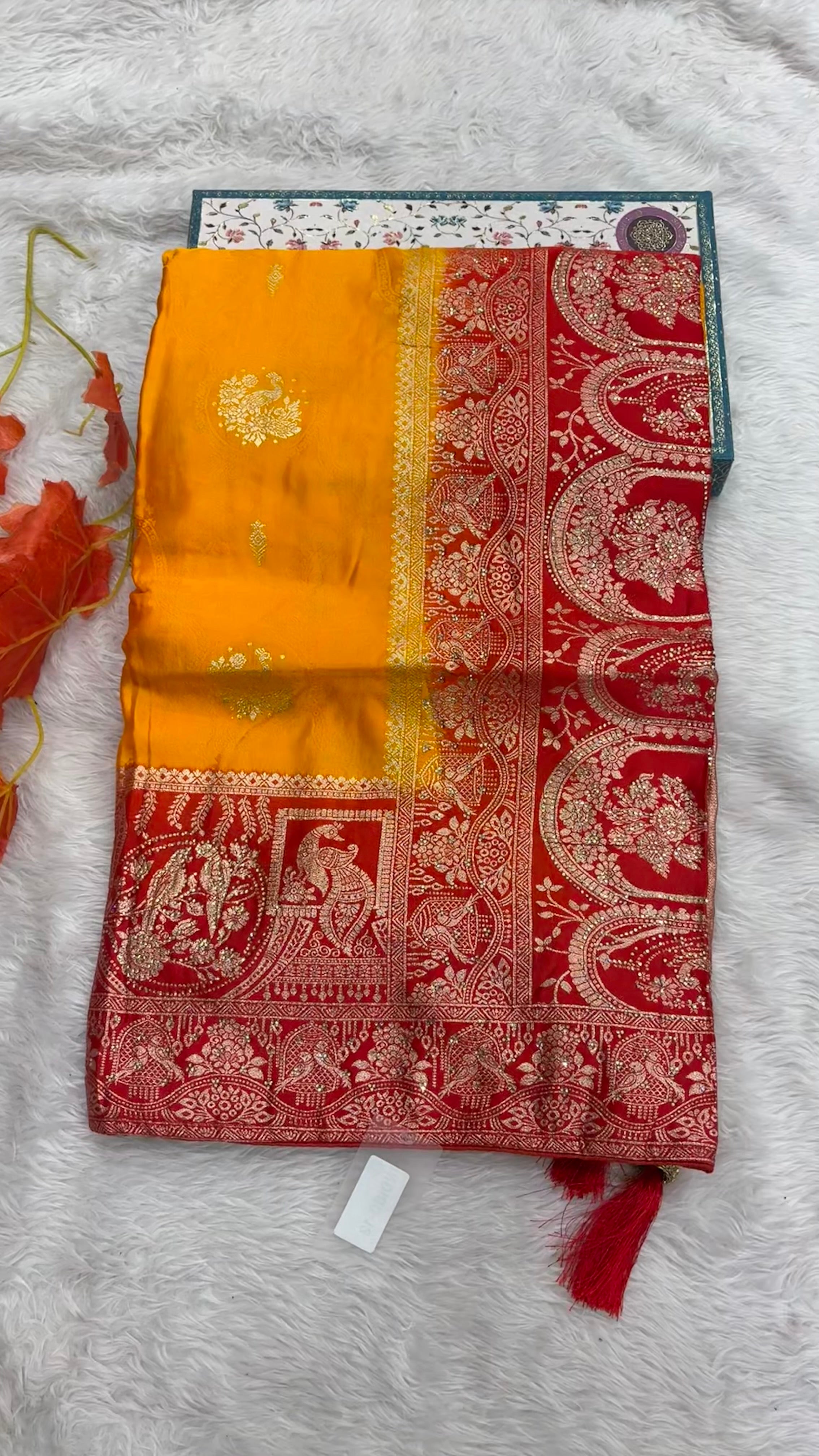 Rajwadi Satin Silk Sarees