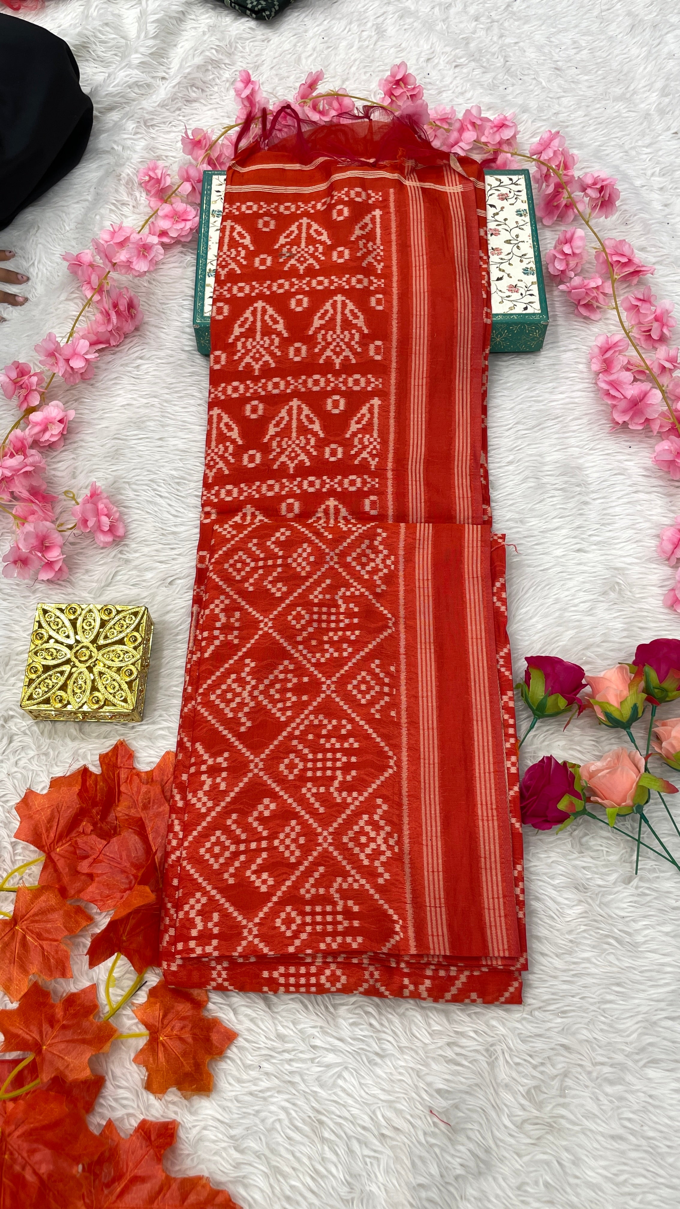 Maheswari Cotton Base Soft Office use Sarees