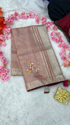 Special Cotton Silk Base Sarees with Karigari Threadwork