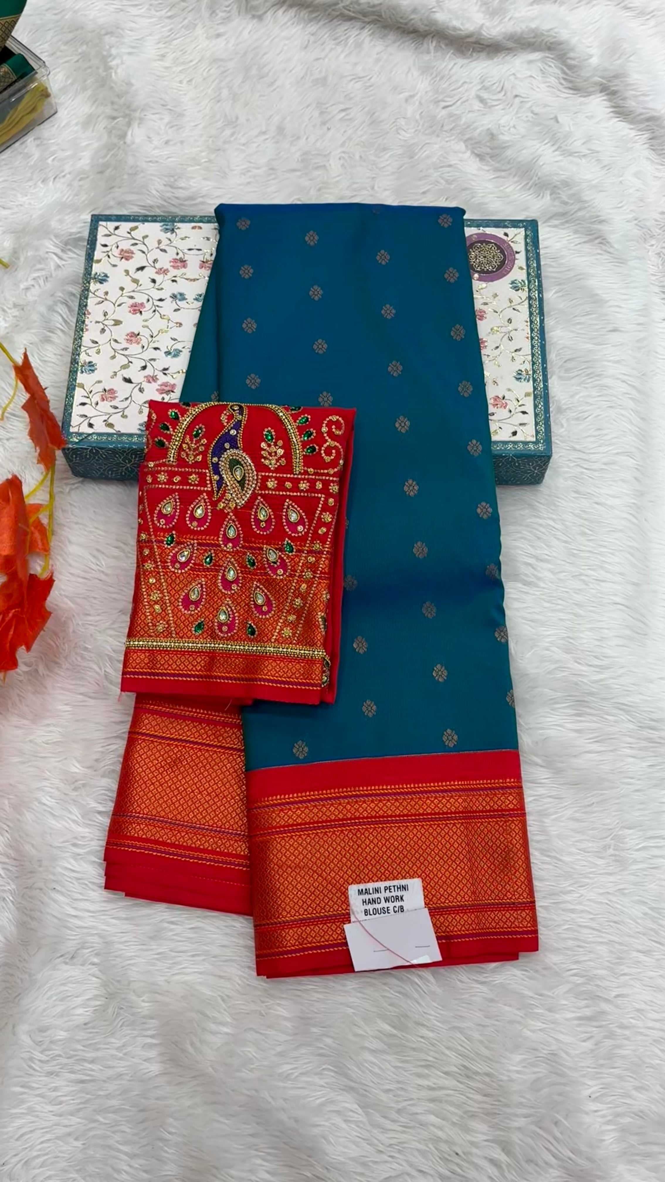 Semi Silk Pure Kalanjali Paithani