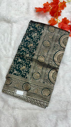 Banarasi jal Work Sarees With Lace Border