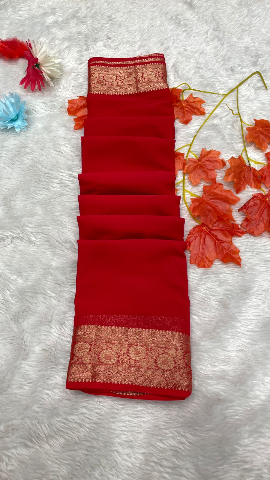 Mysore Semi Georgette Sarees