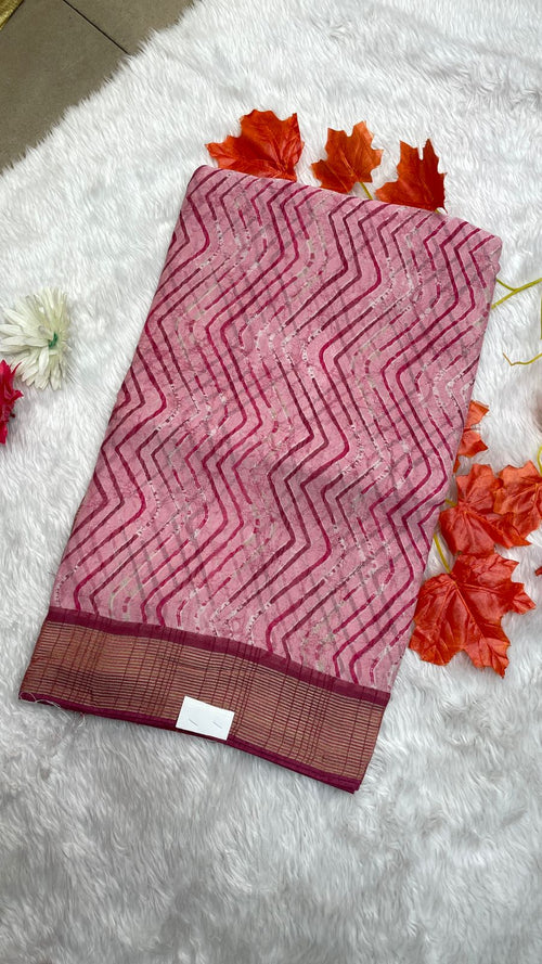Leheriya Printed Sarees