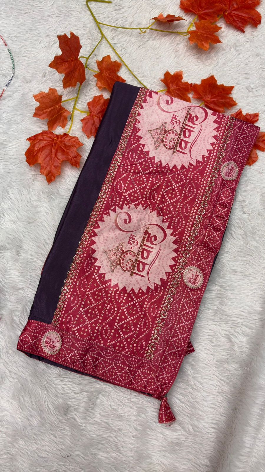 Shubh Vivah Sarees (Chinon Silk )