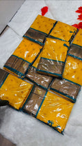 Yellow Upada Paithani